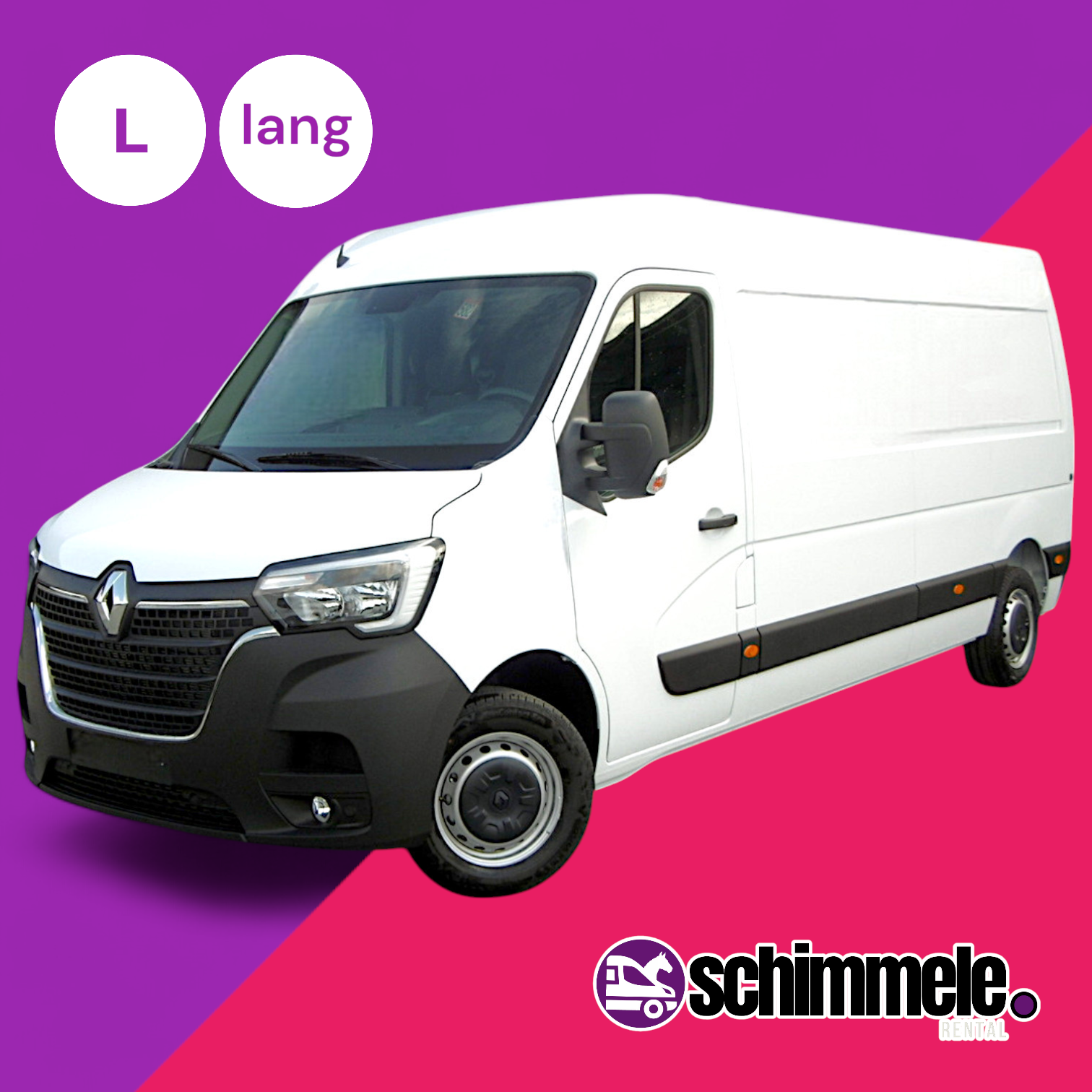 L-Transporter | Kastenwagen lang (3.5t) als Renault Master